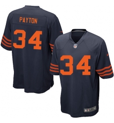 Youth Nike Chicago Bears #34 Walter Payton Elite Navy Blue Alternate NFL Jersey