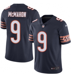 Youth Nike Chicago Bears #9 Jim McMahon Elite Navy Blue Team Color NFL Jersey