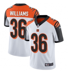 Youth Nike Cincinnati Bengals #36 Shawn Williams Vapor Untouchable Limited White NFL Jersey