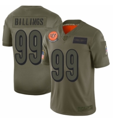 Women's Cincinnati Bengals #99 Andrew Billings Limited Camo 2019 Salute to Service Football Jersey