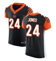 Men's Nike Cincinnati Bengals #24 Adam Jones Black Team Color Vapor Untouchable Elite Player NFL Jersey