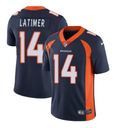 Youth Nike Denver Broncos #14 Cody Latimer Elite Navy Blue Alternate NFL Jersey