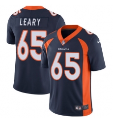 Youth Nike Denver Broncos #65 Ronald Leary Elite Navy Blue Alternate NFL Jersey