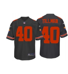 Reebok Arizona Cardinals #40 Pat Tillman Black Premier EQT Throwback NFL Jersey