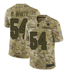 Youth Nike Dallas Cowboys #54 Randy White Limited Camo 2018 Salute to Service NFL Jersey
