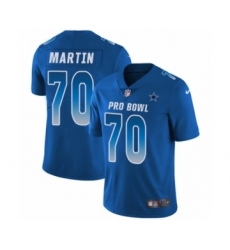 Youth Nike Dallas Cowboys #70 Zack Martin Limited Royal Blue NFC 2019 Pro Bowl NFL Jersey