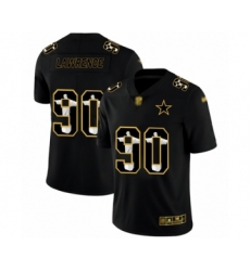 Men's Dallas Cowboys #90 DeMarcus Lawrence Black Jesus Faith Limited Football Jersey