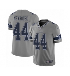 Women's Dallas Cowboys #44 Robert Newhouse Limited Gray Inverted Legend Football Jersey