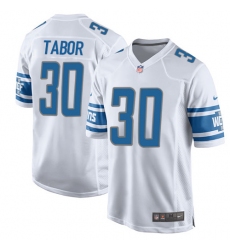 Men's Nike Detroit Lions #55 Jon Bostic Game White NFL Jersey