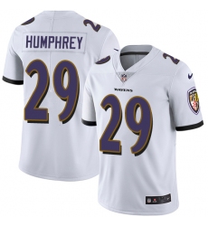 Men's Nike Baltimore Ravens #29 Marlon Humphrey White Vapor Untouchable Limited Player NFL Jersey Men's Nike Baltimore Ravens #29 Marlon Humphrey White Vapor Untouchable Limited Player NFL Jersey