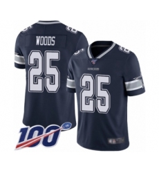 Men's Dallas Cowboys #27 Jourdan Lewis White Vapor Untouchable Limited Player 100th Season Football Jersey