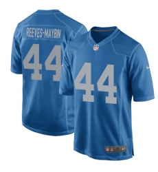 Men's Nike Detroit Lions #8 Dan Orlovsky Game Blue Alternate NFL Jersey