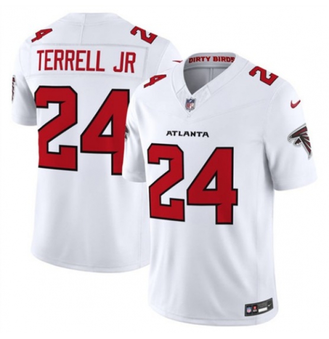 Men's Atlanta Falcons #24 A.J. Terrell White 2026 New F.U.S.E. Vapor Untouchable Limited Football Stitched Jersey