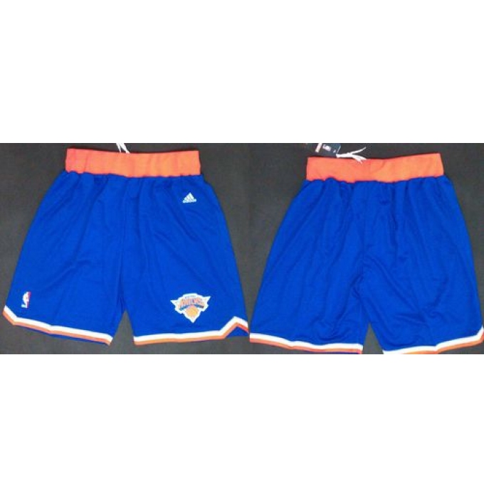 New York Knicks Blue NBA Shorts